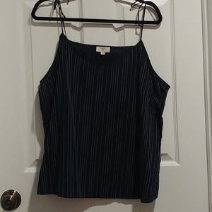 Loft Navy Stripe Tank